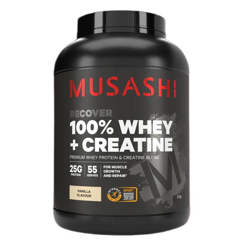 100% Whey + Creatine by Musashi