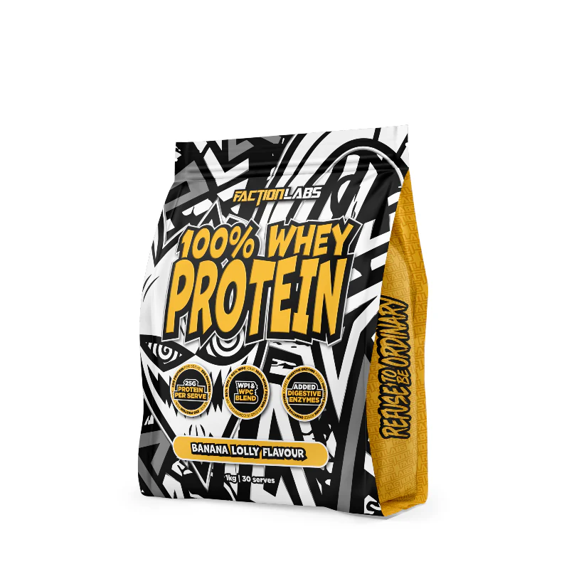 100% Whey Protein by Faction Labs
