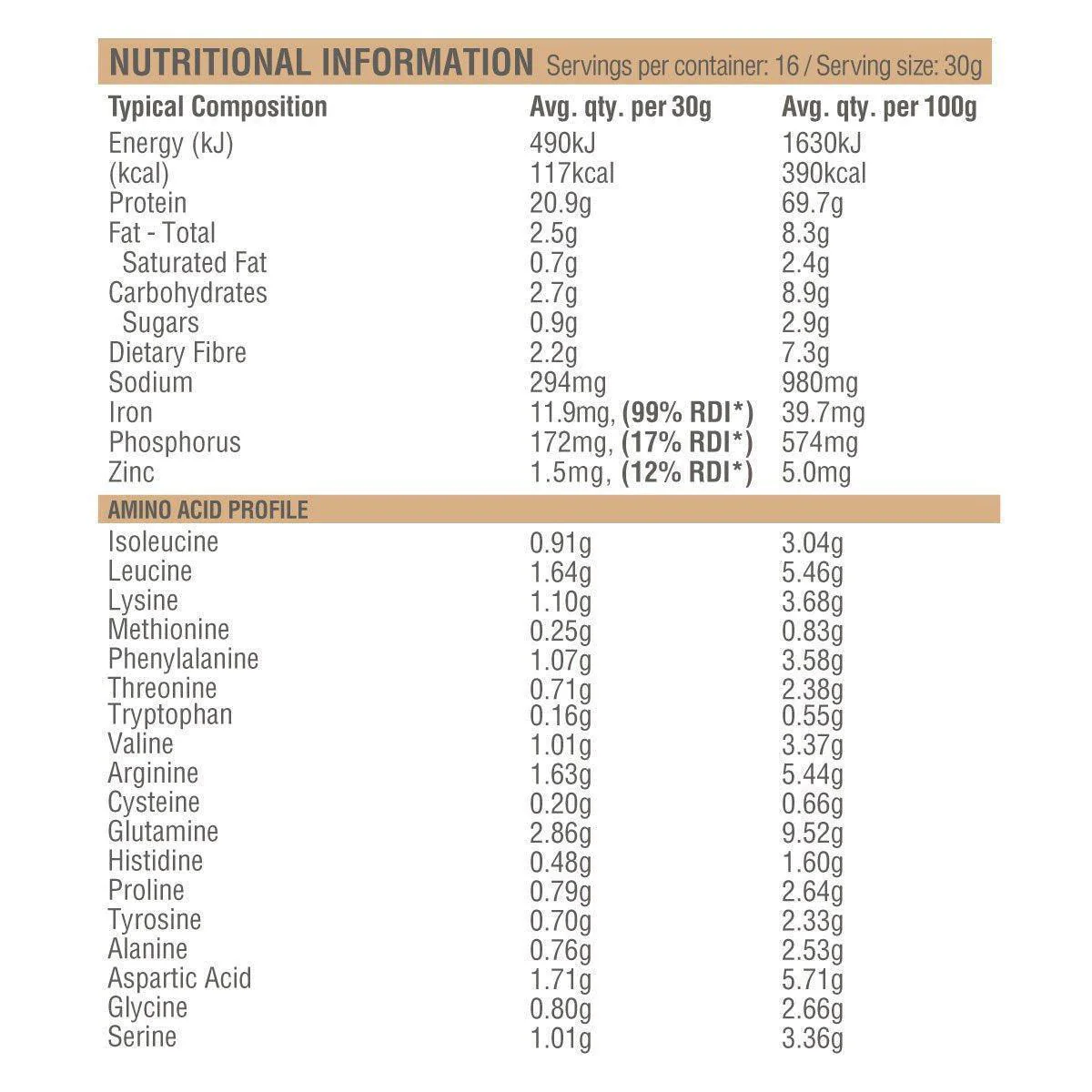 Raw Protein Isolate by Amazonia - Image 7