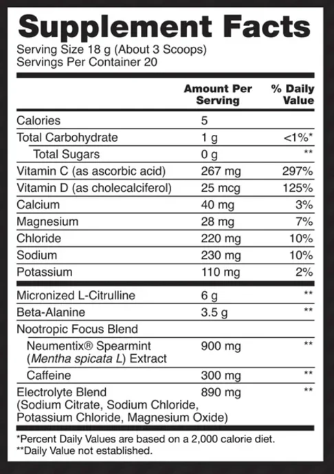 Amped Pre-Workout By Optimum Nutrition - Image 4