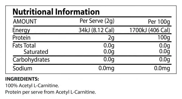 Acetyl L-Carnitine by ATP Science - Image 3