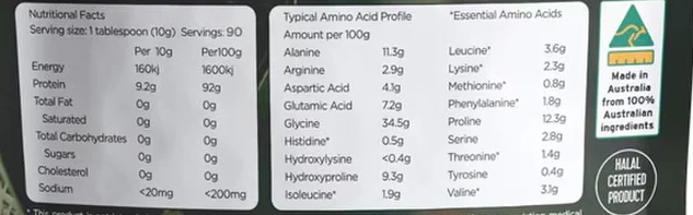Australian Collagen Hydrolysate Grass-Fed by NutraViva - Image 3