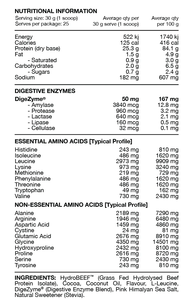 Beef Protein Isolate by Switch Nutrition - Image 6