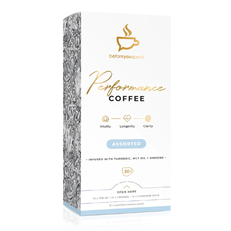 High Performance Coffee by Before You Speak