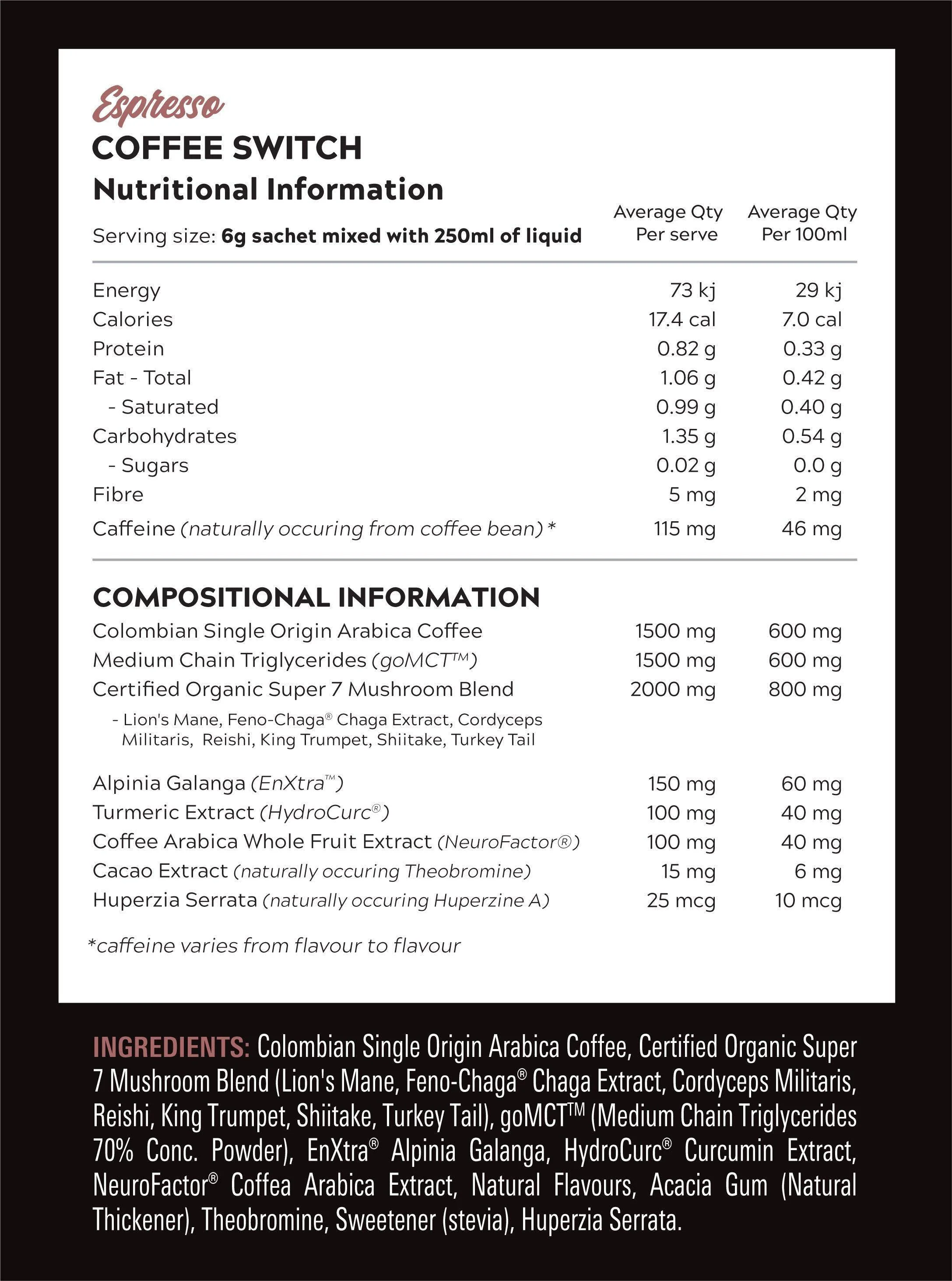 Coffee Switch by Switch Nutrition - Image 4