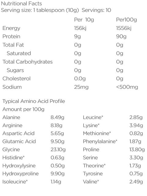 Collagen Hydrolysate (Halal Certified) by NutraViva - Image 3