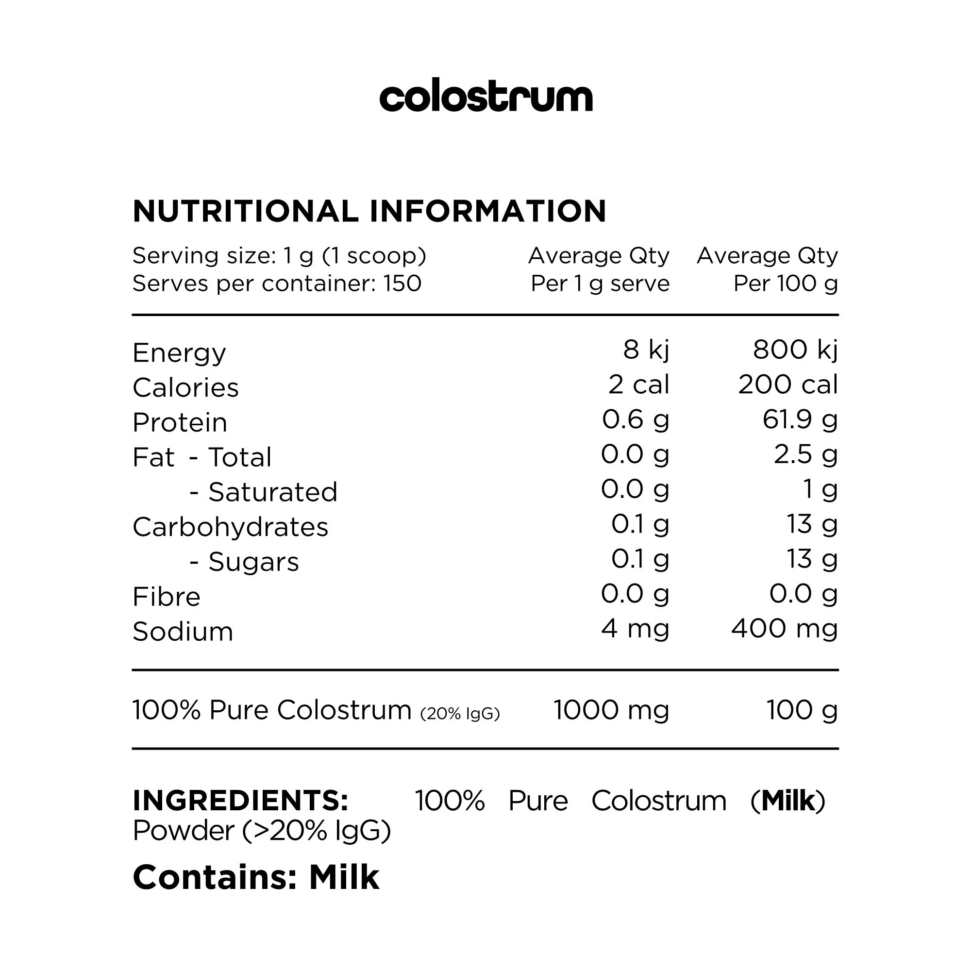 Colostrum by Switch Nutrition - Image 2