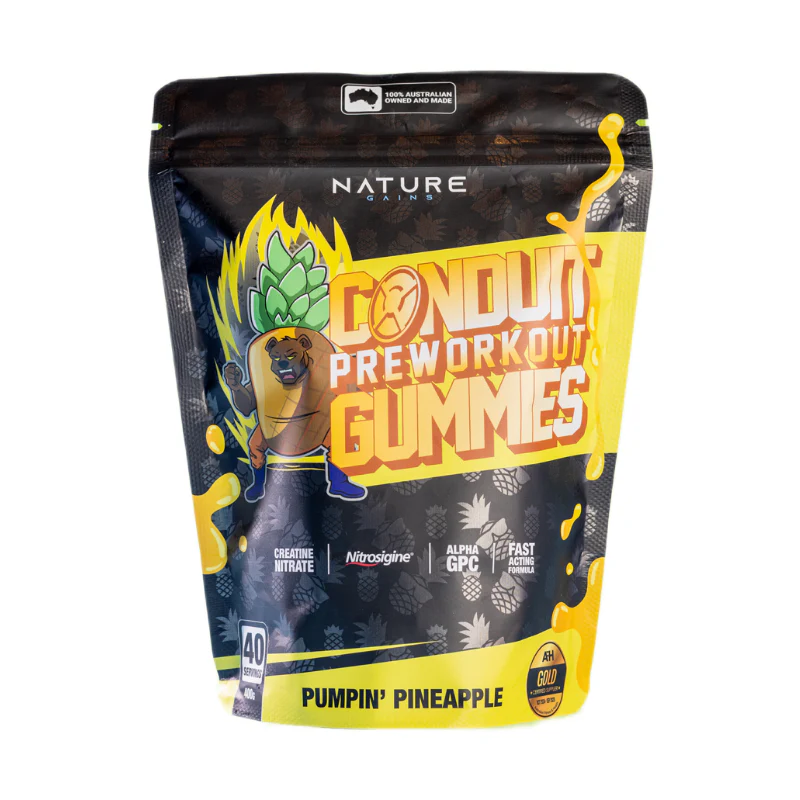 Conduit Pre-Workout Gummies by Nature Gains - Image 2
