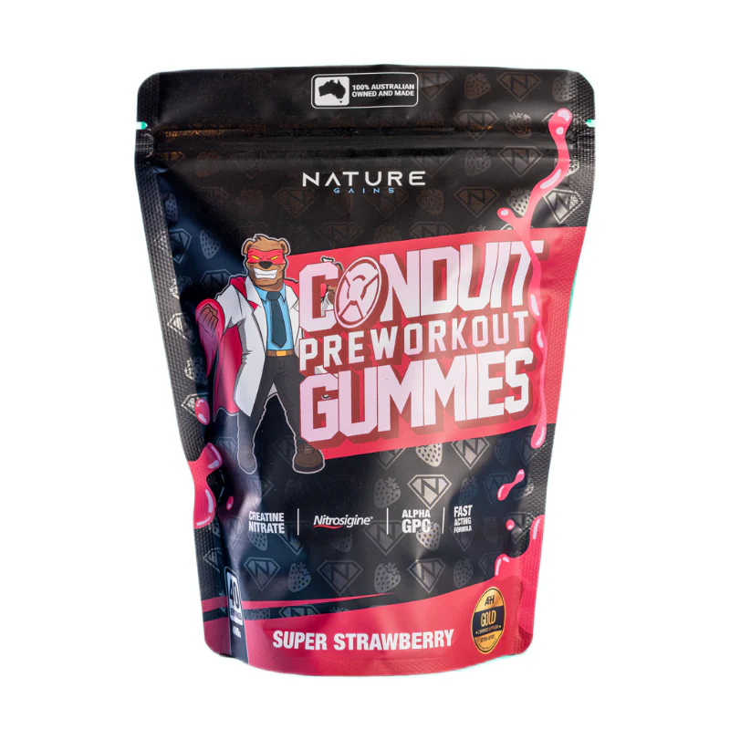 Conduit Pre-Workout Gummies by Nature Gains - Image 3