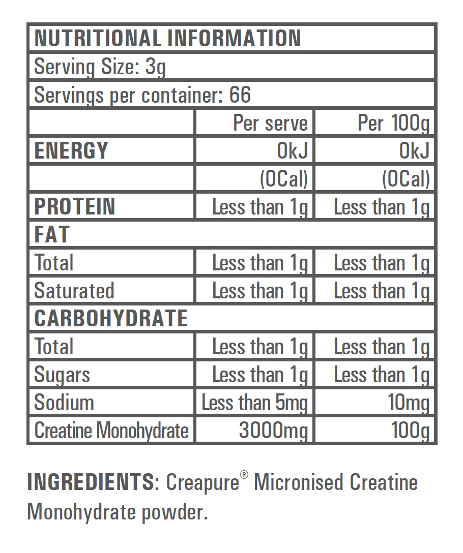 Creapure Creatine Monohydrate by Gen-Tec - Image 3