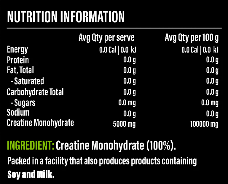 Kamikaze Creatine by Athletic Sport - Image 2