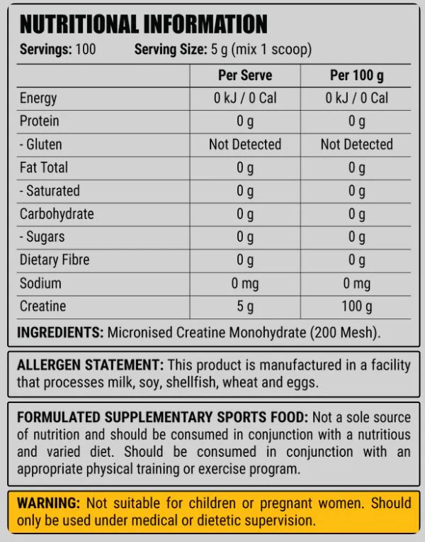 Creatine Monohydrate by Faction Labs - Image 4