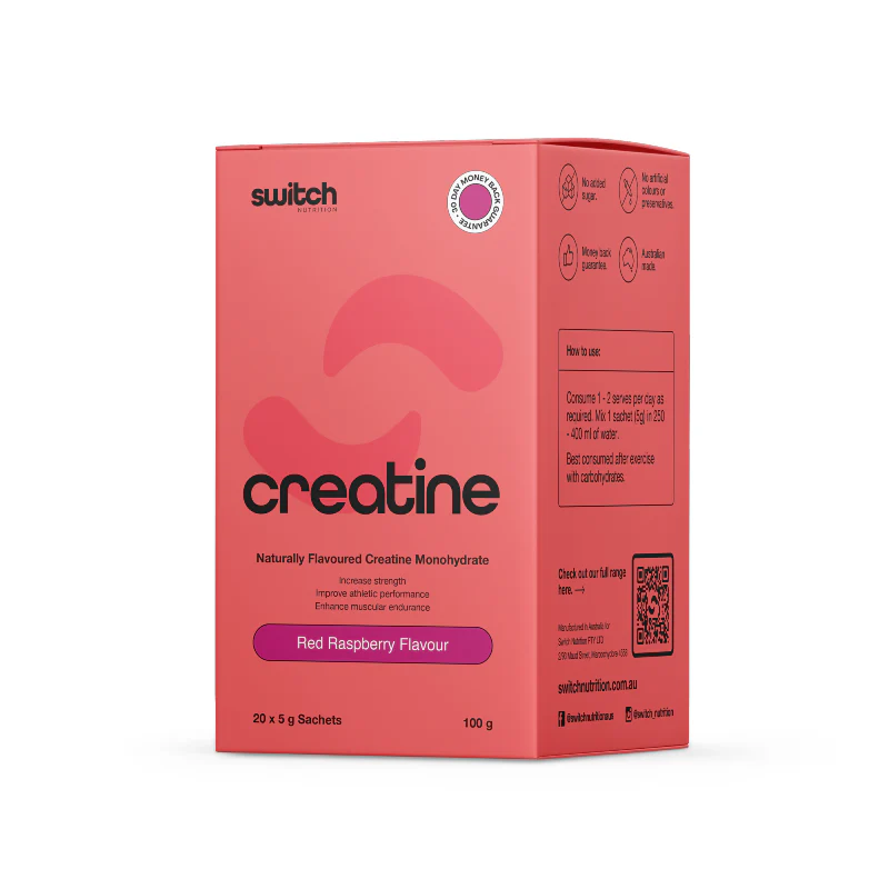 Flavoured Creatine Monohydrate Sachets by Switch Nutrition - Image 3