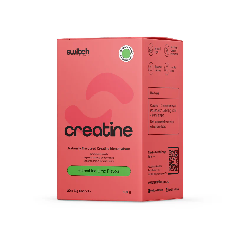 Flavoured Creatine Monohydrate Sachets by Switch Nutrition - Image 4