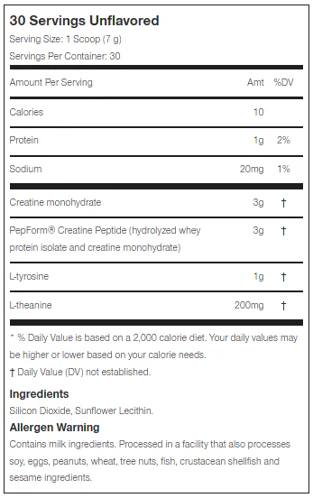 Creatine Peptide 447 by MuscleTech - Image 2