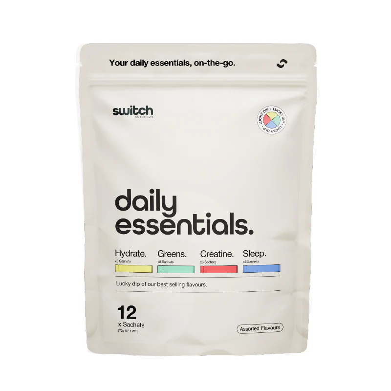 Daily Essentials Sachets by Switch Nutrition