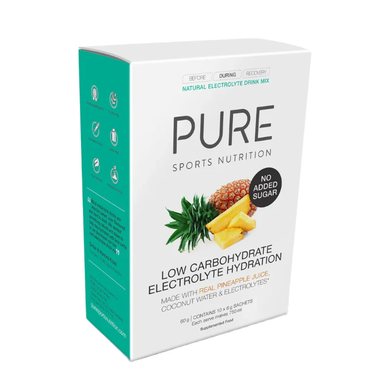 Electrolyte Hydration Low Carb Sachets by Pure Sports Nutrition - Image 2