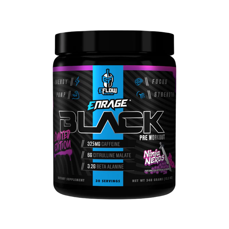Enrage Black by E Flow Nutrition - Image 3