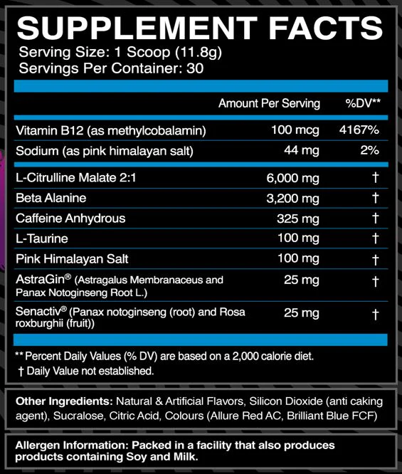 Enrage Black by E Flow Nutrition - Image 9