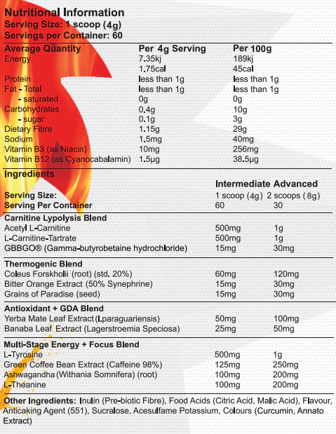 Fireball Thermogenic by Red Dragon - Image 7