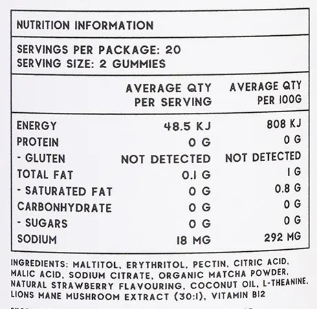 Focus Gummies by Chuu Nutrition - Image 2