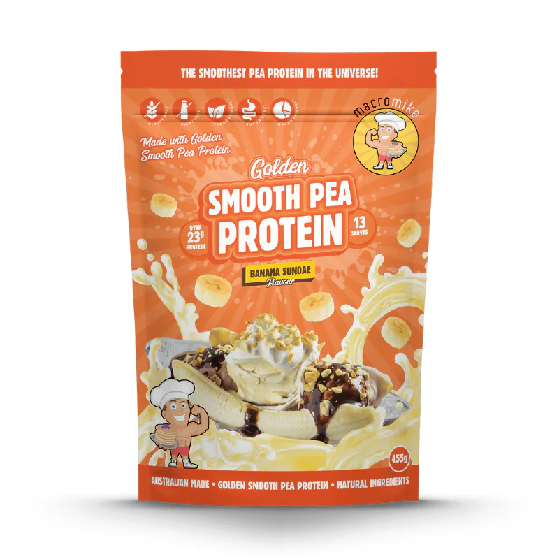 Golden Smooth Pea Protein by Macro Mike