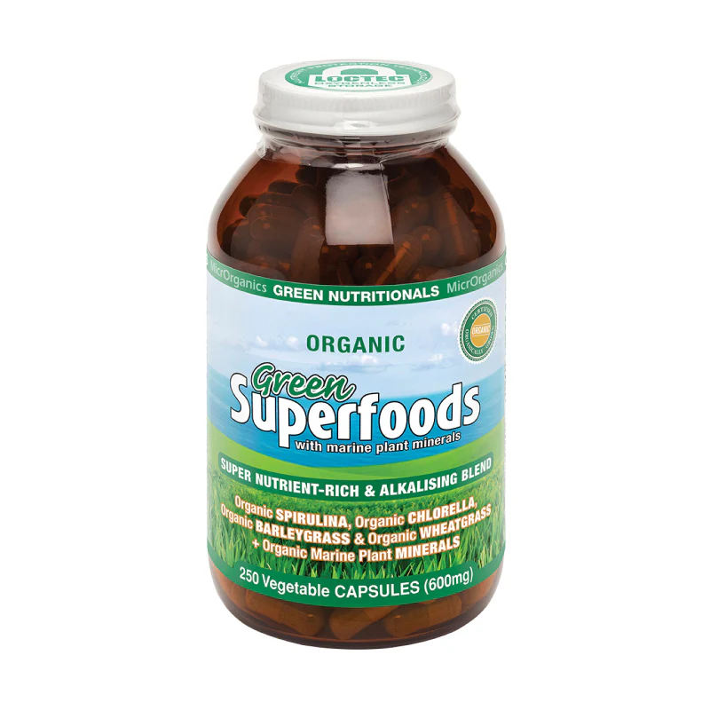 Green Superfoods Capsules by MicrOrganics Green Nutritionals - Image 2