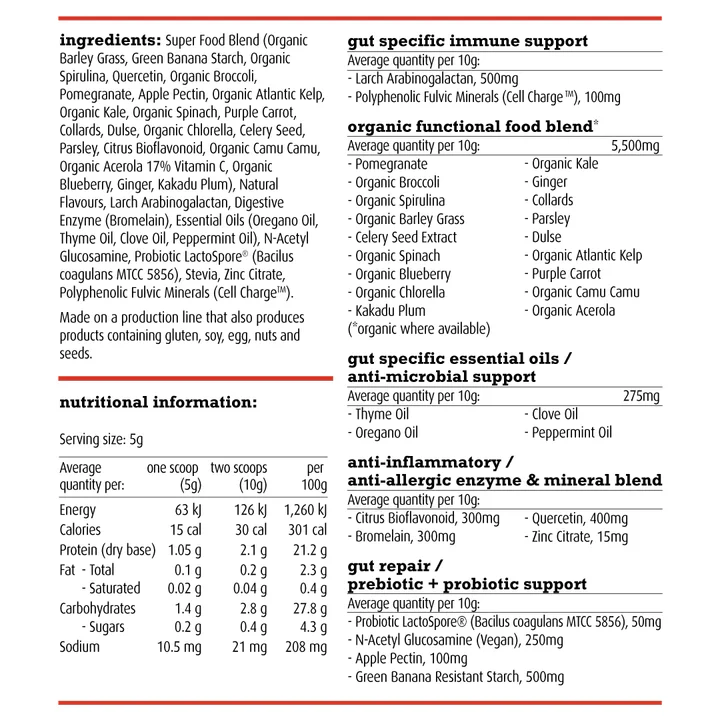 Greens Gut Health & Immunity by White Wolf - Image 6