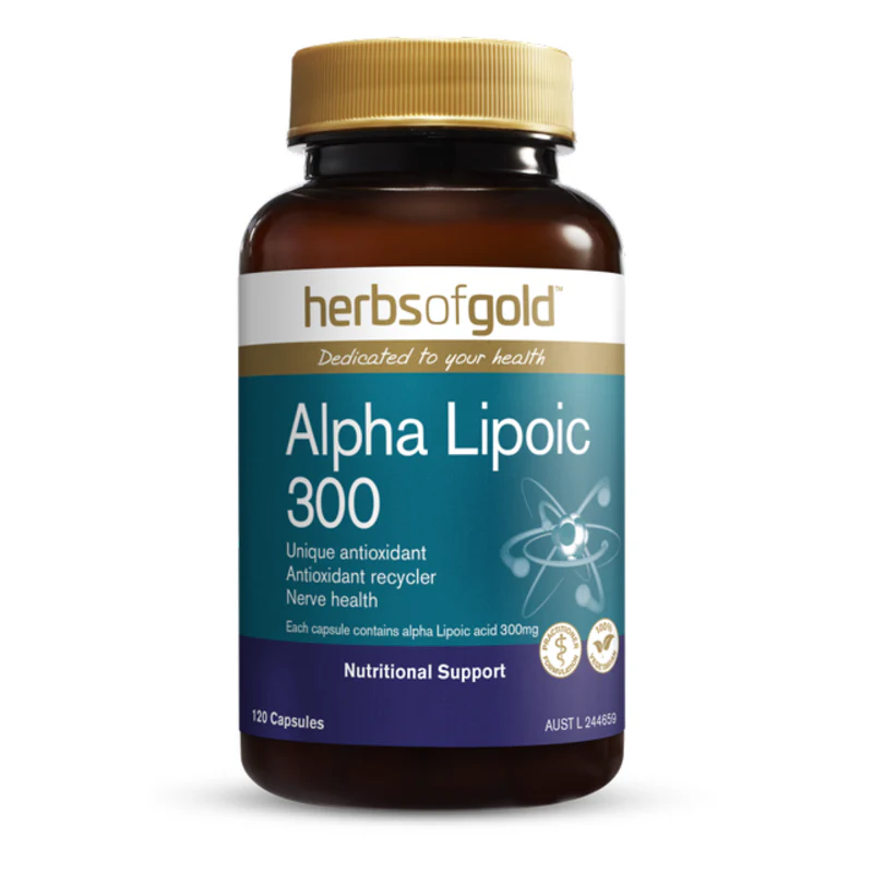 Alpha Lipoic 300 by Herbs of Gold
