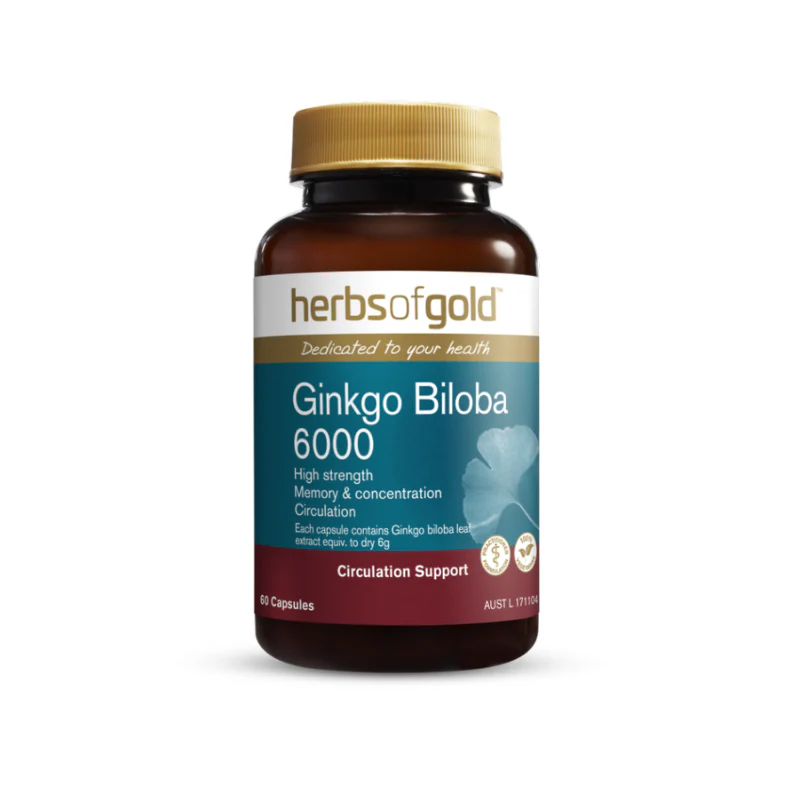 Ginkgo Biloba 6000 by Herbs of Gold - Image 2