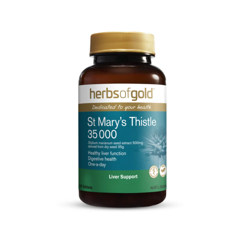 St Marys Milk Thistle 35000 by Herbs of Gold