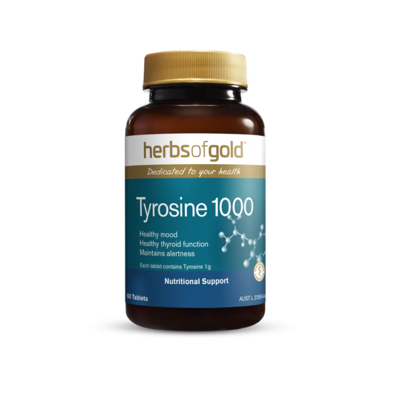 Tyrosine 1000 by Herbs of Gold
