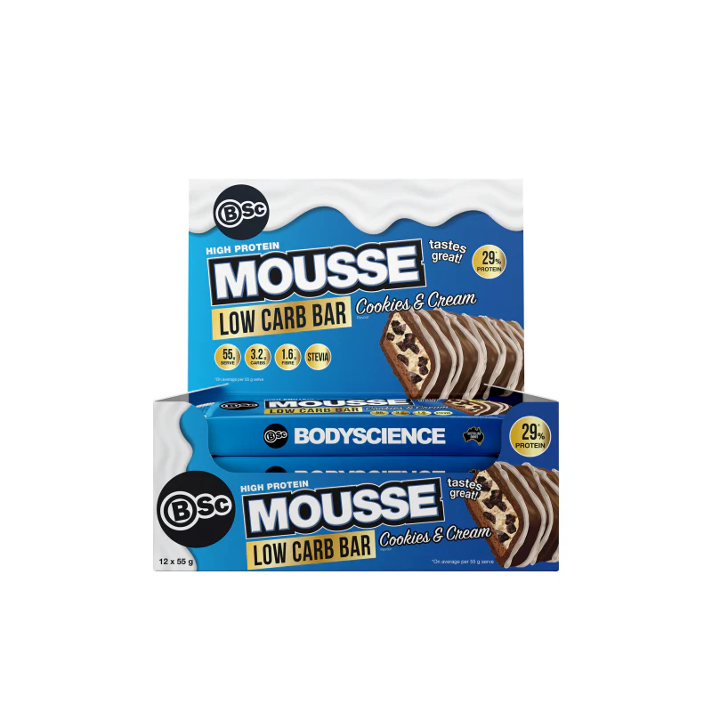 High Protein Low Carb Mousse Bar by Body Science (BSc) - Image 8