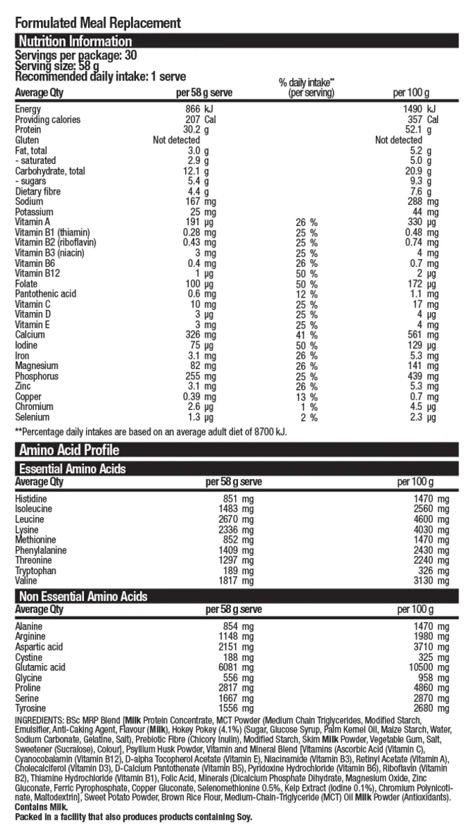 High Protein Meal Shake by Body Science (BSc) - Image 3