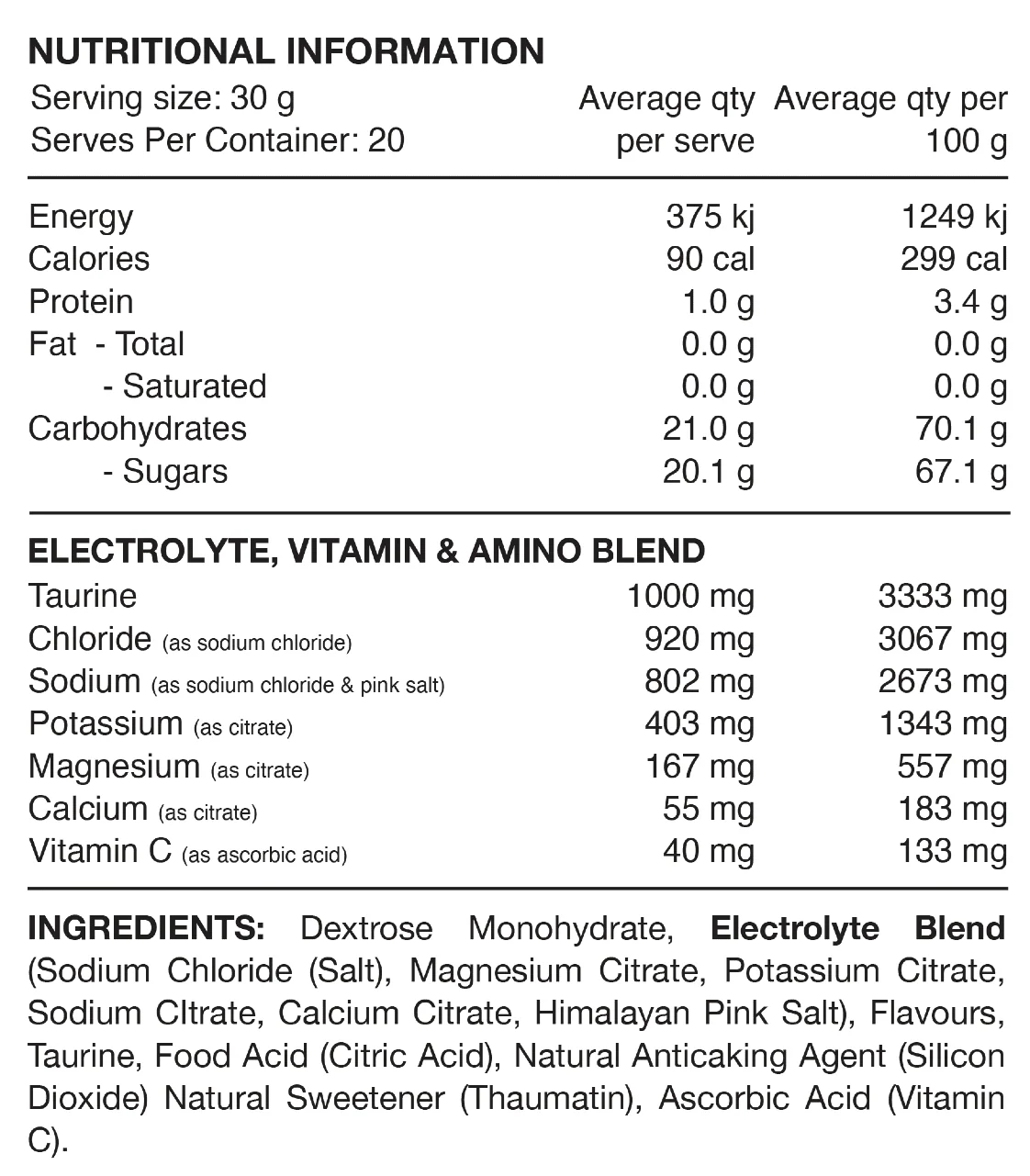 Hydrate Perform by Switch Nutrition - Image 4