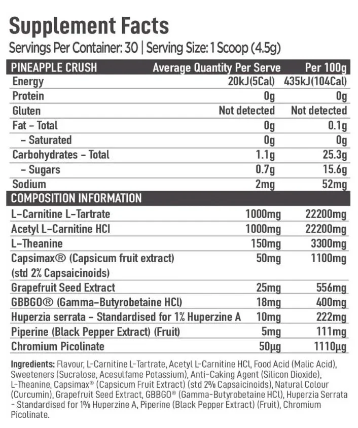 Hyperburn Caffeine Free by Onest - Image 3