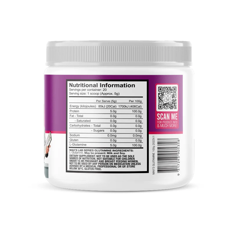 L-Glutamine by Maxs (Lab Series) - Image 2