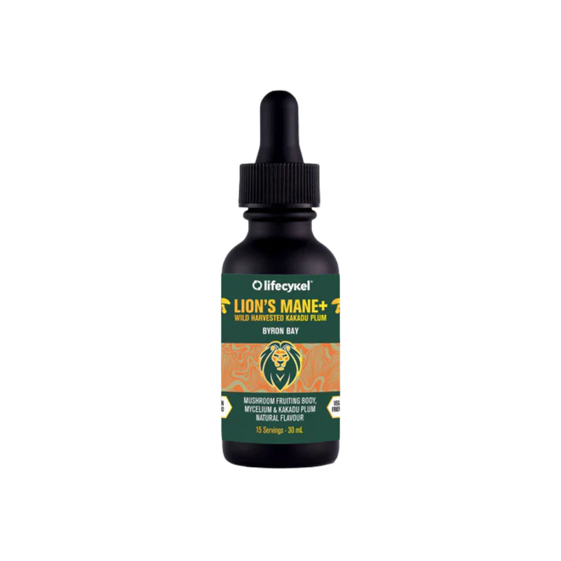 Lions Mane Double Extract Mushroom Flavourings by Life Cykel