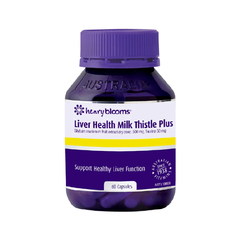 Liver Health Milk Thistle Plus by Henry Blooms