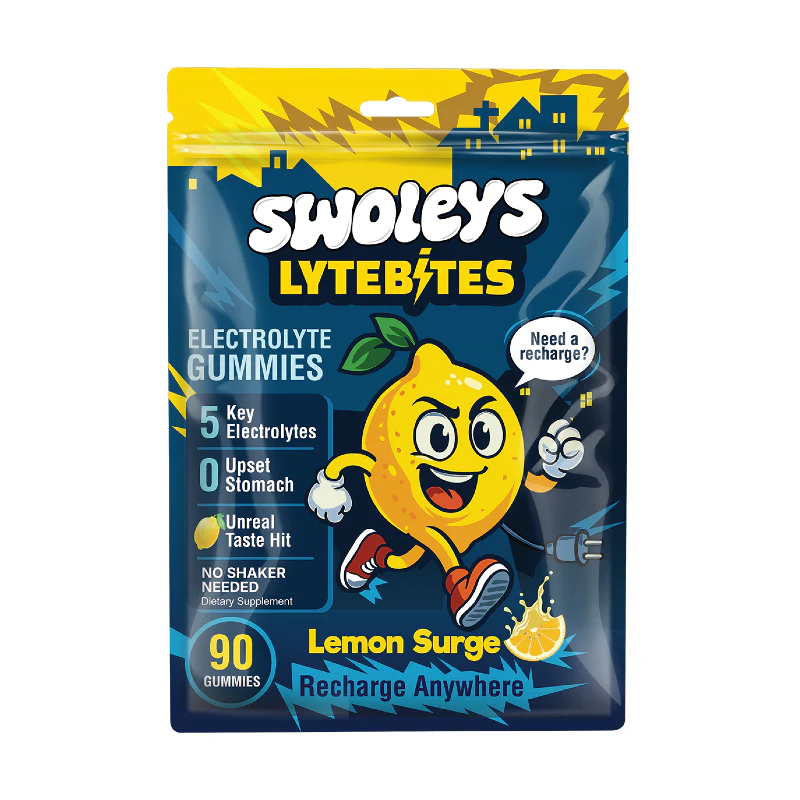 LyteBites Electrolyte Gummies by Swoleys