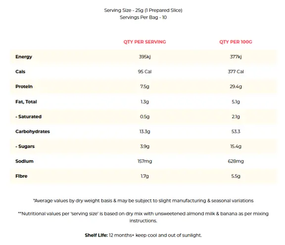 Protein Banana Bread Baking Mix by Macro Mike - Image 3