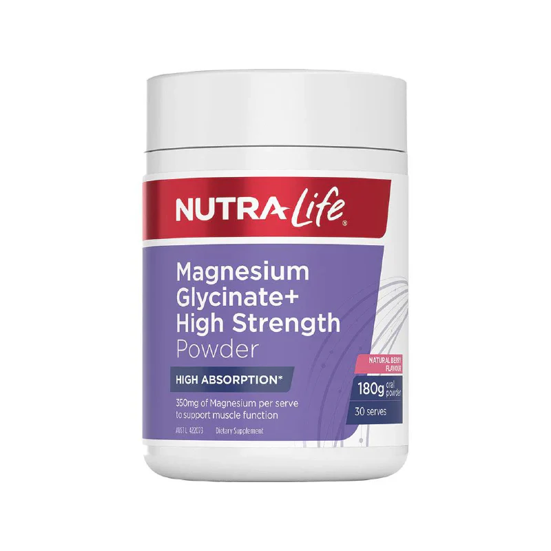 Magnesium Glycinate+ High Strength Powder by Nutra-Life - Image 2