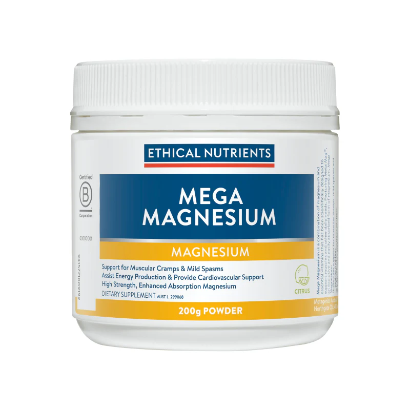 Mega Magnesium Powder by Ethical Nutrients