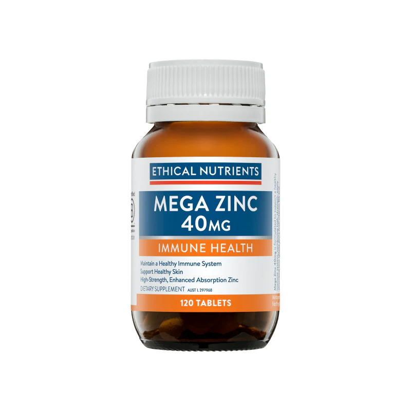 Mega Zinc 40mg by Ethical Nutrients - Image 2
