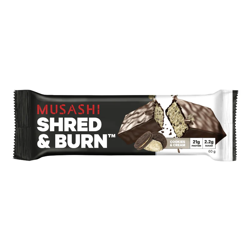 Shred & Burn Protein Bar by Musashi - Image 2