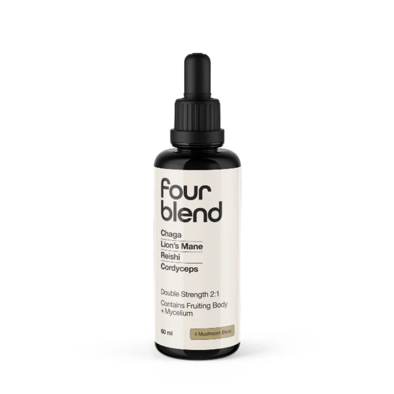 Four Blend Mushroom Double Strength Liquid by Switch Nutrition