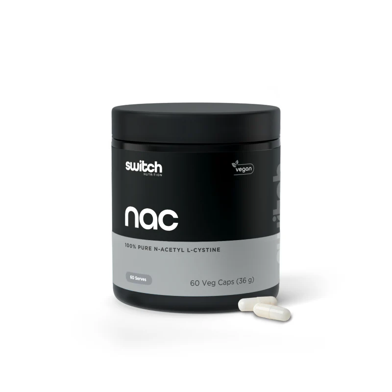 NAC Capsules by Switch Nutrition