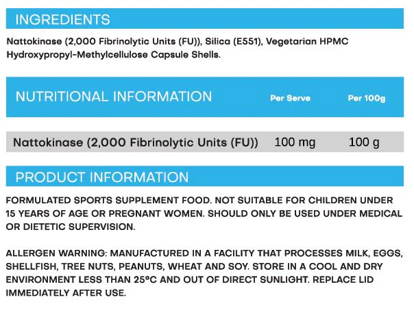 Nattokinase 2000FU by SBN - Image 2