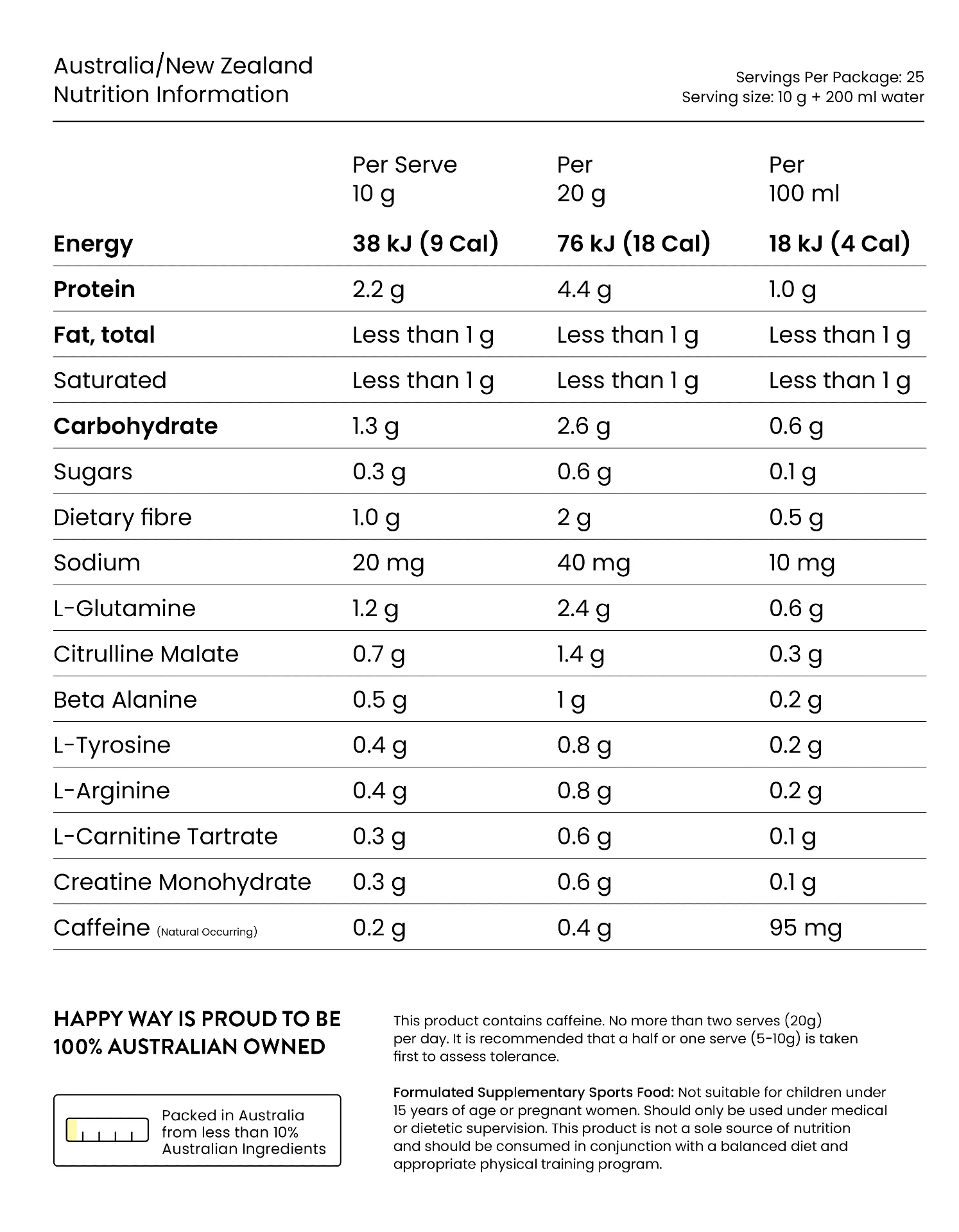 Pre-Workout Powder by Happy Way - Image 5