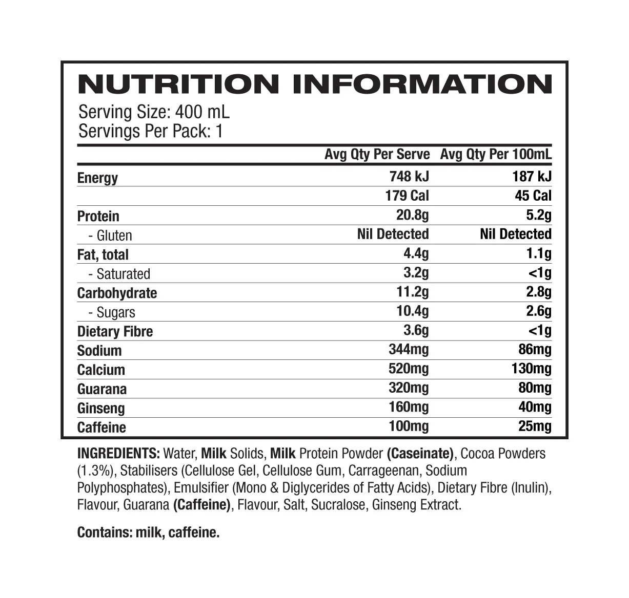 Premium Protein Shake RTD by Crankt - Image 4